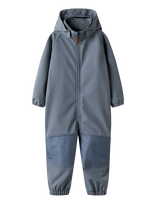 Name It - Nmmalfa08 Softshell Suit Magic 1Fo Tb - Minkštas kombinezonas - Mėlyna