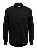ONLY & SONS - Onsorson Regular Yfm Dnm Shirt Noos - Laisvalaikio marškiniai - Juoda