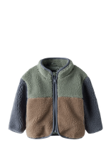 Name It - Nbmmimba Sherpa Jacket - Flisinė striukė - Žalia