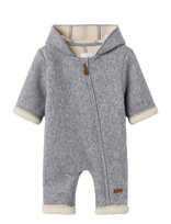 Name It - Nbnmily Suit4 - Flisinis kombinezonas - Pilka