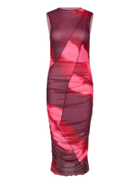 Noella - N-Sutton Dress - Iki kelių ir midi suknelės - Raudona