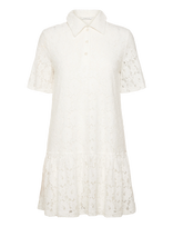 Noella - N-Lakesha Dress - Trumpa suknelė - Balta