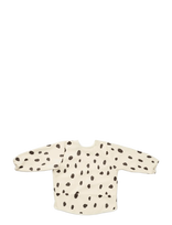 Elodie Details - Long Sleeved Baby Bib Dalmatian Dots Grande - Kombinezonas ilgomis rankovėmis - Kreminė spalva