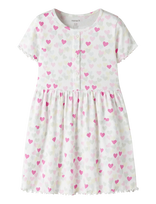 Name It - Nmfvemia Ss Dress - Suknelė trumpomis rankovėmis - Balta