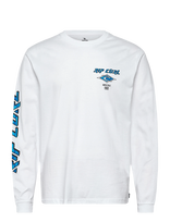 Rip Curl - Fade Out Icon L/S Tee - Sportinis megztinis - Balta