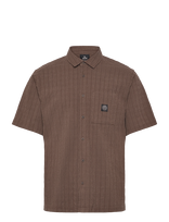 Rip Curl - Premium Surf Check S/S - Sportiniai marškinėliai - Ruda