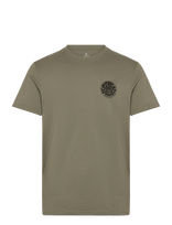 Rip Curl - Wettie Icon Tee - Sportiniai marškinėliai - Chaki spalva