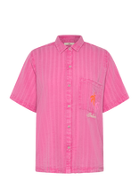 Rip Curl - Hotel Malibu Embroid Shirt - Sportiniai marškinėliai - Rožinė