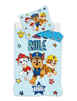 Paw Patrol - Bed Linen Junior Paw Patrol Pp 1097 - 100X140, 40X45 Cm - Patalynės komplektas - Mėlyna