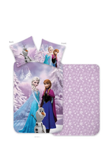 Frost - Bed Linen Junior Frozen 42 - 100X140, 40X45 Cm - Patalynės komplektas - Violetinė