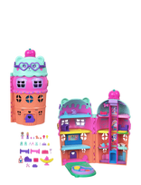 Polly Pocket - Polly Pocket  Gelato House Compact - Lėlių namas - Marga / raštuota