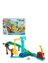 Hot Wheels - Superstar Speeders Hi-Tech Buzz Lightyear’s Star Command Adventure Track Set - Lenktynių trasos - Marga / raštuota