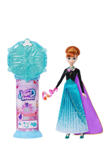 Frost - Disney Frozen Jewel Reveal Anna Fashion Doll W/ 8 Surprises Including Gem Box & 10 Accessories - Lėlė - Mėlyna