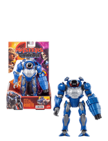 Motu - Combat Ready Roboto Figure Toy, 5.5 Inch Twist & Release Quick Draw - Filmų ir pasakų personažų žaidimas - Mėlyna