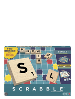 Mattel Games - Games Scrabble Board Game Word - Stalo žaidimas - Smėlio