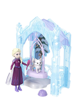 Frost - Disney Frozen Storytime Stackers Elsa Small Doll & Icy Animal Hideaway Playset W/ Fox & Bird Figures - Lėlė - Violetinė
