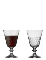 Lyngby Glas - Rødvinsglas Eaton 2 Stk. - Raudonojo vyno taurės - Nude