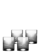 Luigi Bormioli - Vandglas/Whiskyglas Diamante 4 Stk. - Viskio ir konjako taurė - Nude