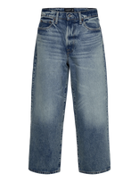 Abercrombie & Fitch - Ultra Baggy Tinted Medium 5 Pocket - Laisvi džinsai - Mėlyna