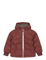 Mikk-line - Pu Puff Jacket Rec. - Striukė - Burgundiška splava