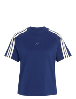 Adidas Sportswear - W Ak 3S Tee - Sportiniai marškinėliai - Tamsiai mėlyna