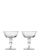 Byon - Italian Coupe Opacity 2Pcs/Set - Baltojo vyno taurės - Nude
