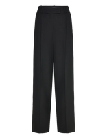 A.P.C. - Rachel Trousers - Plačios kelnės - Juoda