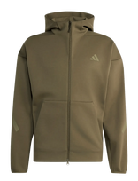 Adidas Sportswear - M Z.n.e. Fz - Sportinis džemperis su gobtuvu - Chaki spalva