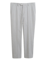 Gant - Slim Tapered Seersucker Suit Pants - Klasikinės kelnės - Pilka