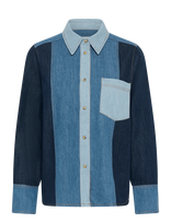InWear - Glennaiw Shirt - Džinsiniai marškiniai - Mėlyna
