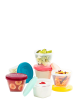 BabyMoov - Babybols 6 X 180 Ml - Kūdikių maisto indelis - Marga / raštuota