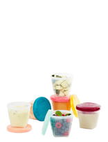 BabyMoov - Babybols 6 X 250 Ml - Kūdikių maisto indelis - Marga / raštuota