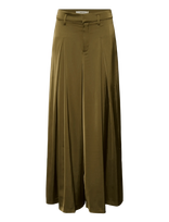 Gestuz - Gzcerina Hw Pants - Plačios kelnės - Chaki spalva