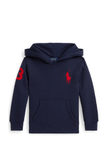 Ralph Lauren Kids - Big Pony Fleece Hoodie - Džemperis - Tamsiai mėlyna
