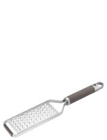 Zwilling - Rivjärn, Medium "Z Cut" Tvåvägs Blad I 18/10 Rf Stål. Med Non-Slip Silikon Handtag, 34 Cm. - Tarka - Pilka