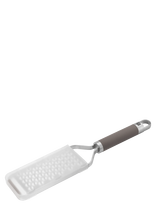 Zwilling - Rivjärn, Fint "Z Cut" Tvåvägs Blad I18/10 Rf Stål. Med Non-Slip Silikon Handtag, 34 Cm. - Tarka - Pilka