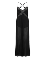 Hunkemöller - Jumpsuit Plisse Zaphira - Naktiniai marškiniai - Juoda
