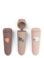 Done By Deer - Silicone Ice Pops 3-Pack Sheepy Powder - Puodelis - Rožinė