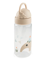 Done By Deer - Straw Bottle Celebration Sand 350 Ml - Maistui - Smėlio