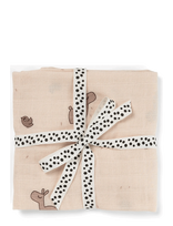 Done By Deer - Swaddle Lalee Powder - Muslino antklodė - Smėlio