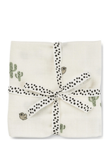 Done By Deer - Swaddle Lalee Sand - Muslino antklodė - Kreminė spalva