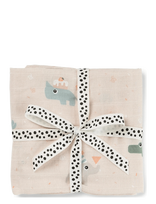 Done By Deer - Swaddle Celebration Powder - Muslino antklodė - Smėlio