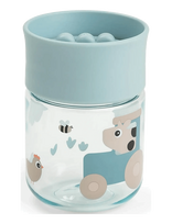 Done By Deer - Learning Cup 360° Tiny Farm Blue - Puodelis - Mėlyna
