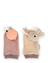 Done By Deer - Rattle Socks Celebration Sand - Kūdikių kojinės - Ruda