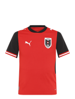 PUMA - Austria Öfb Home Jersey Replica Jr - Futbolo marškinėliai - Raudona