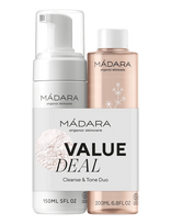 MÁDARA - Value Deal Cleanse & Tone Duo - Drėkinamasis tonikas - Balta