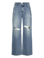 ABRAND - 99 Low Baggy Danni Rip Danni - Platūs džinsai - Mėlyna