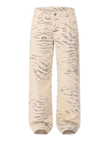 ABRAND - 99 Low Baggy Valentina Rcyvalentina - Platūs džinsai - Kreminė spalva