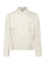 NEUW - W'wear Coat Chalkchalk - Džinsinis švarkas be pamušalo - Balta
