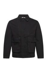 NEUW - Chore Jacket Neroblack - Džinsinis švarkas be pamušalo - Juoda